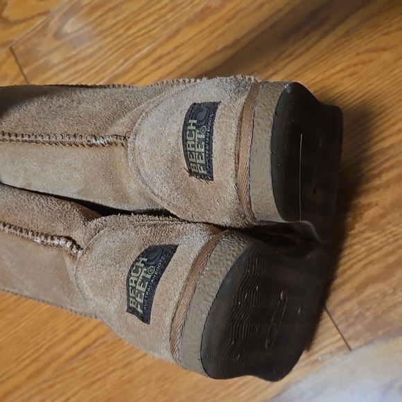 Woman's Boots Tan Brown Uggs Style - Picture 4 of 4